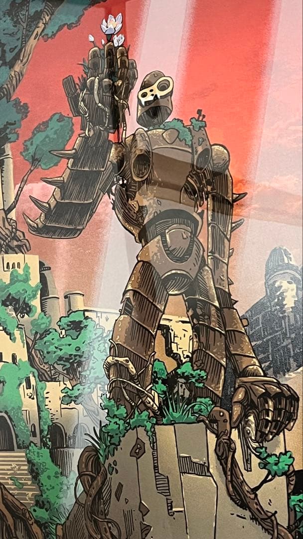 ラピュタ　ロボット兵　ポスター