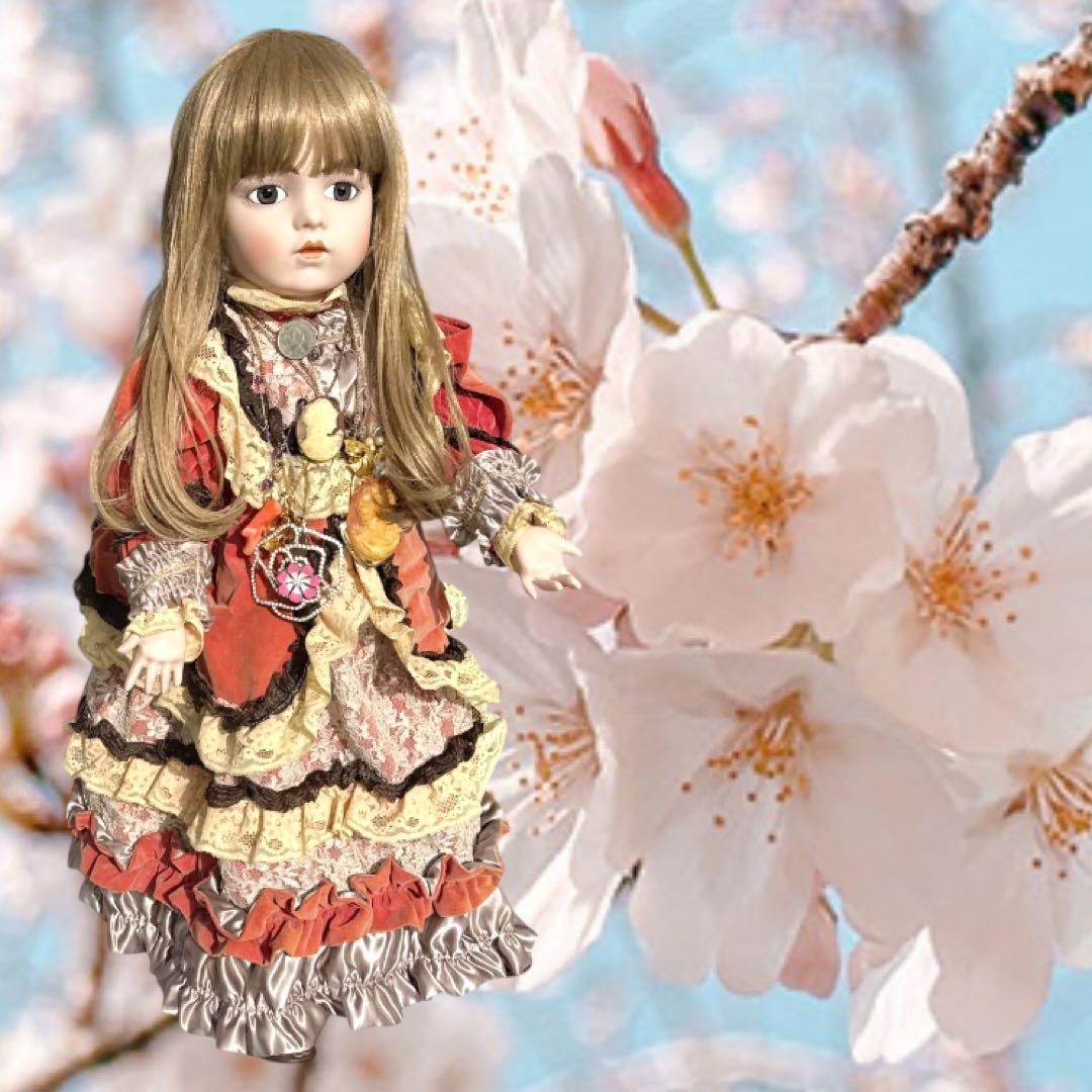 user_a792b3c9 ビスクドール ブリュ ジュン 証明書付き 桜色