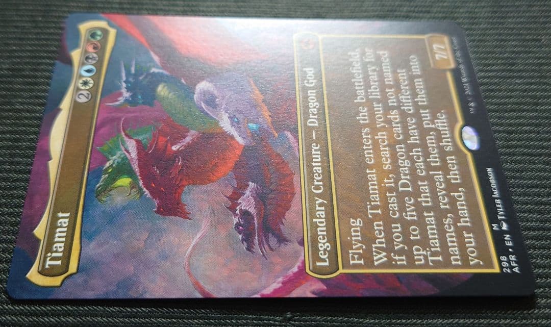 mtg 稀少 英語版 ボーダーレス ティアマト afr