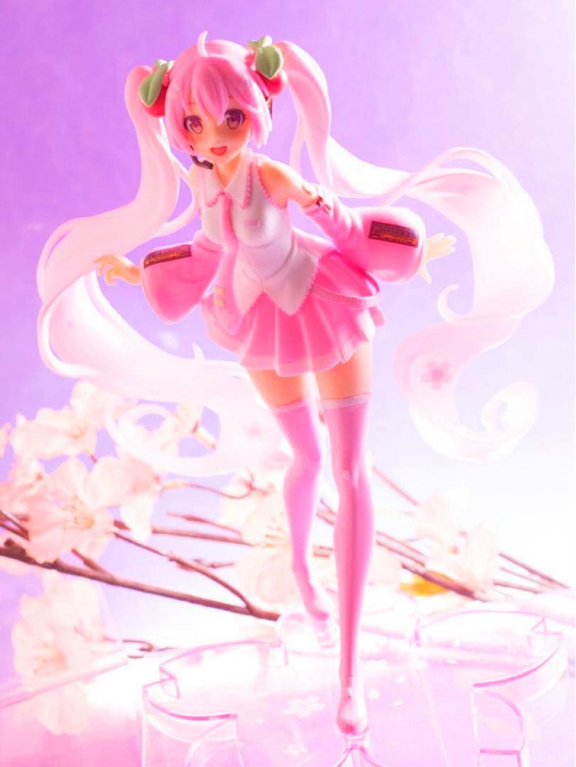 初音ミク 桜ミク フィギュア 描き下ろしイラストver.