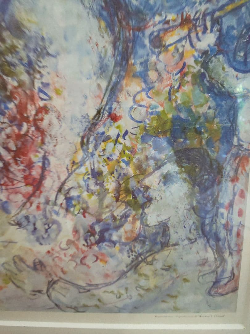 シャガール「ロバとバッカス」