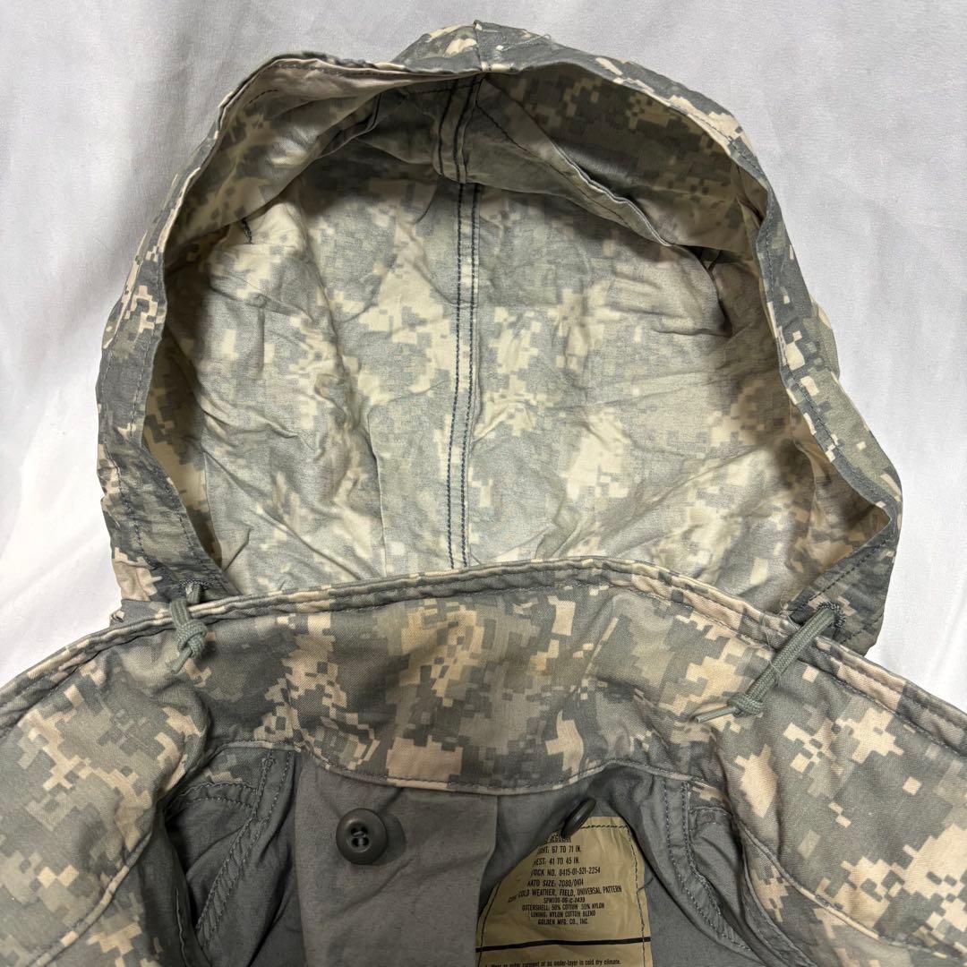 米軍　ACU デジタルカモ M-65 フィールドジャケット　ライナー付き　実物