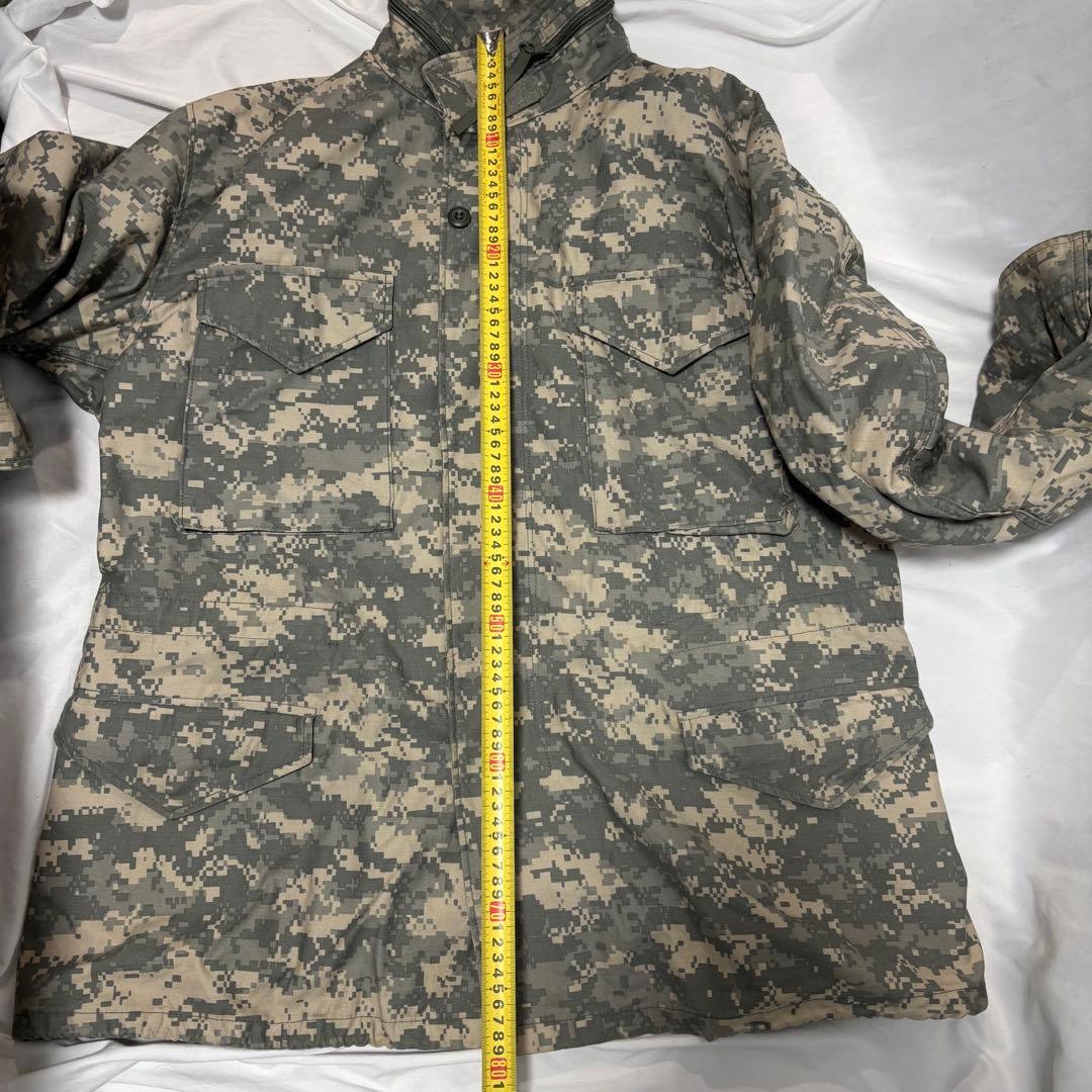 米軍　ACU デジタルカモ M-65 フィールドジャケット　ライナー付き　実物