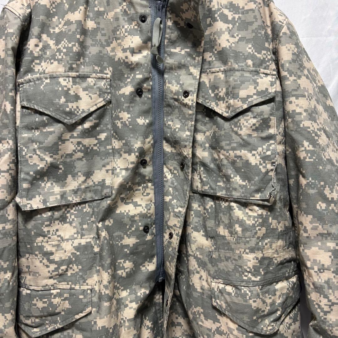 米軍　ACU デジタルカモ M-65 フィールドジャケット　ライナー付き　実物