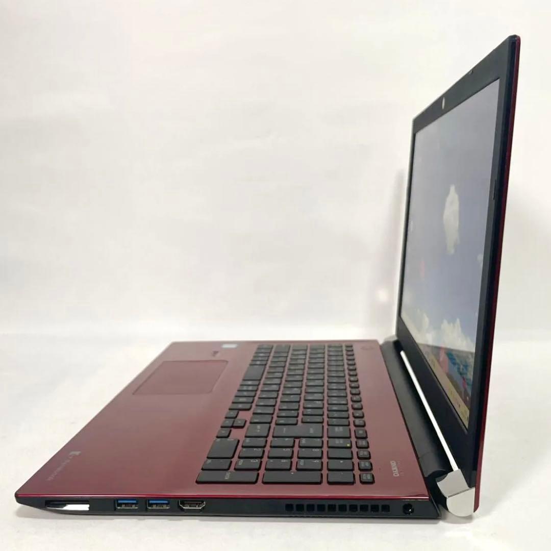 東芝 dynabook T75ERS SSD512GB パソコン レッド PC
