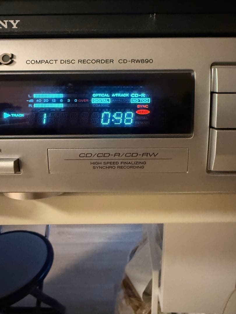 TEAC CD-RW890 CDレコーダー 本体