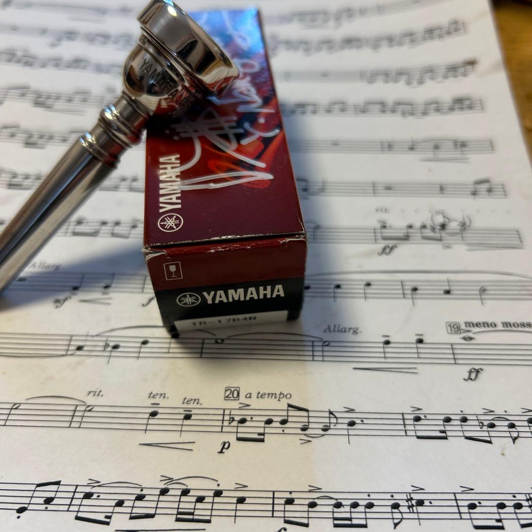 トランペットマウスピース ヤマハ中川モデル17B4N #28 Wバックボア