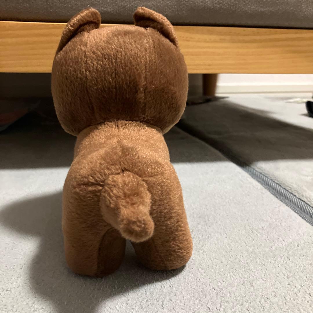 銀河伝説weed茶色の犬のぬいぐるみ