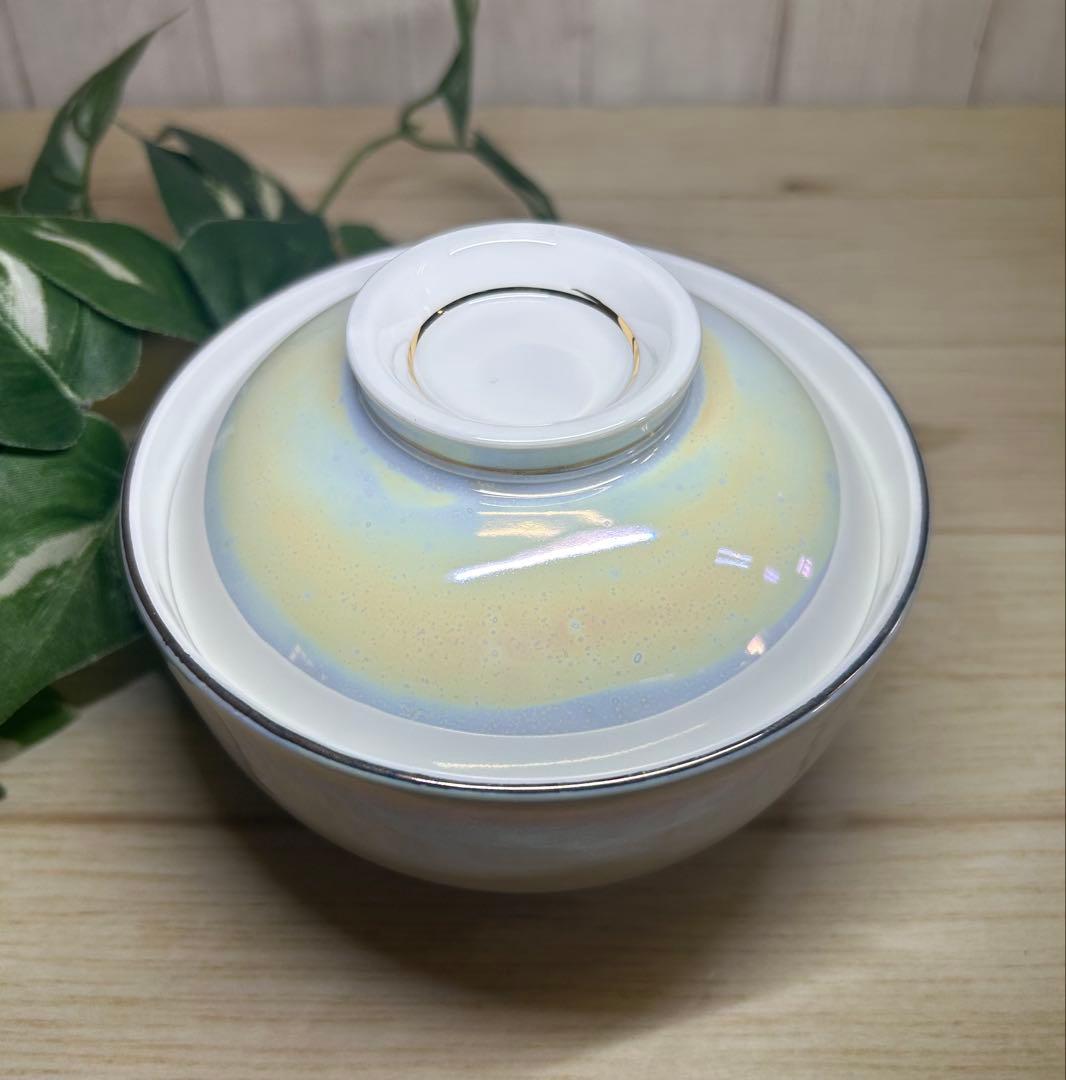 ラスター彩煮物碗(4点)