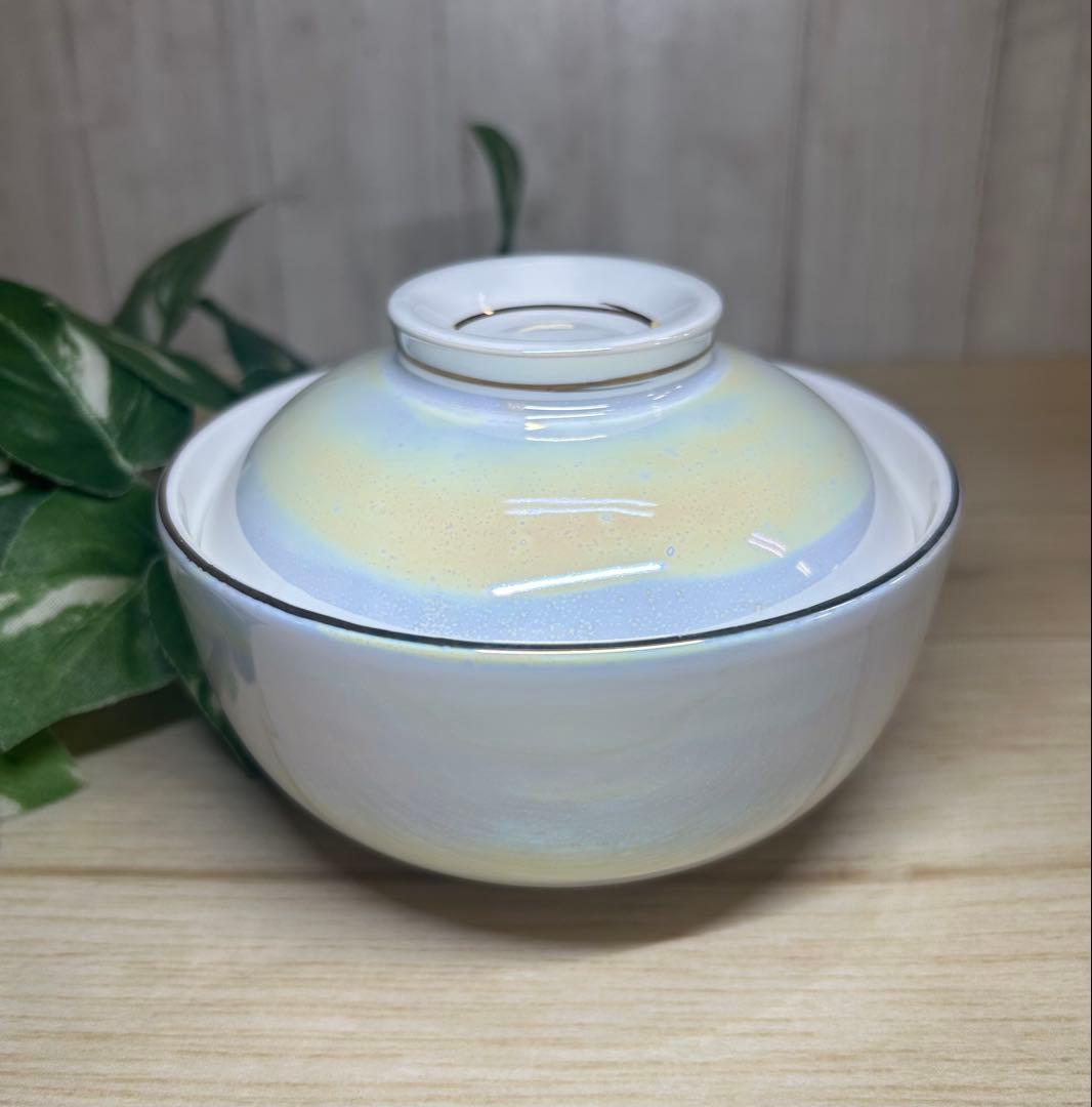 ラスター彩煮物碗(4点)