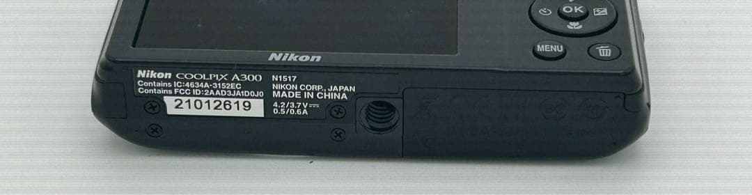 【ジャンク】Nikon COOLPIX A300 ボタン誤動作