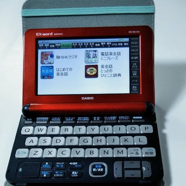 カシオ電子辞書EX-word XD-K6100