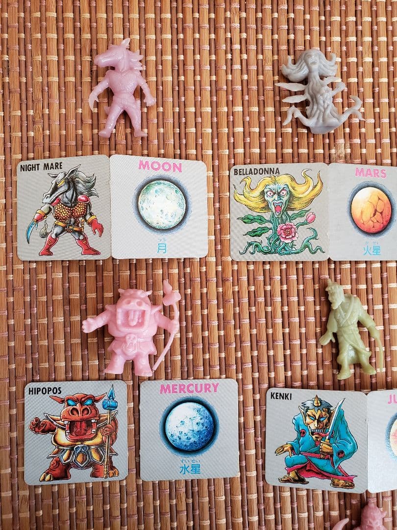 ロッテ　ネクロスの要塞消しゴム7弾　守護星コンプリート　カード揃い