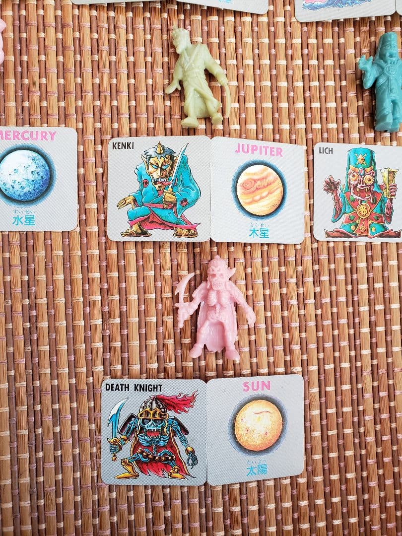 ロッテ　ネクロスの要塞消しゴム7弾　守護星コンプリート　カード揃い