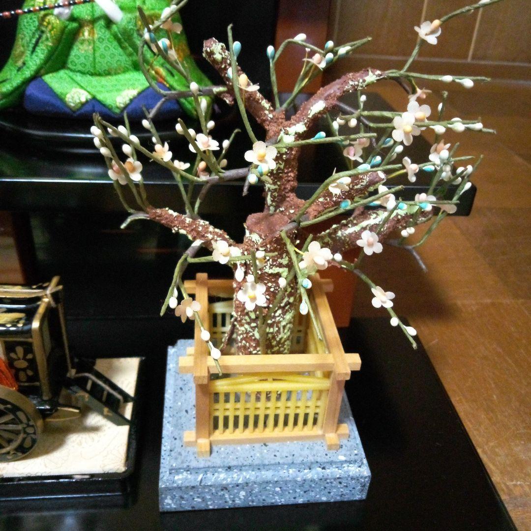 「江戸木目込み」雛人形「吉野雛・一秀作」四段飾