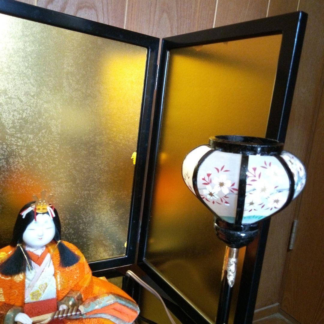 「江戸木目込み」雛人形「吉野雛・一秀作」四段飾