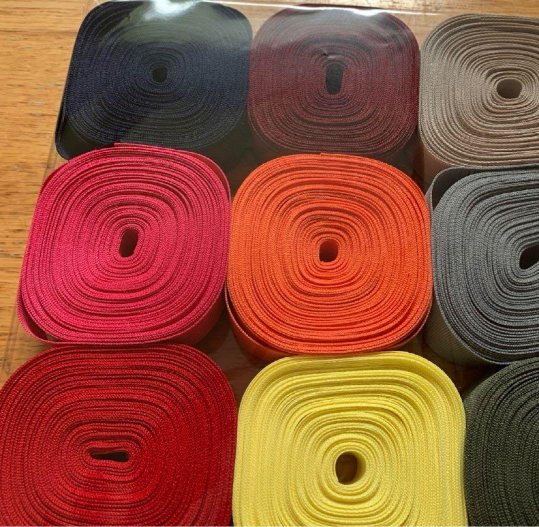 新品 YKK グログラン 20mm幅 10mカット×12個　120m分