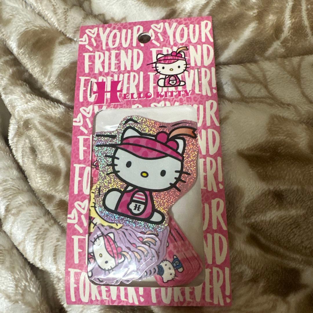 希少レア平成レトロ キティ フレークシール50枚入り 4点セット 2002年