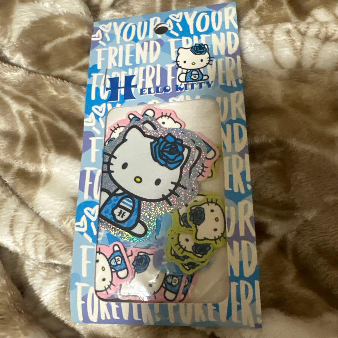 希少レア平成レトロ キティ フレークシール50枚入り 4点セット 2002年