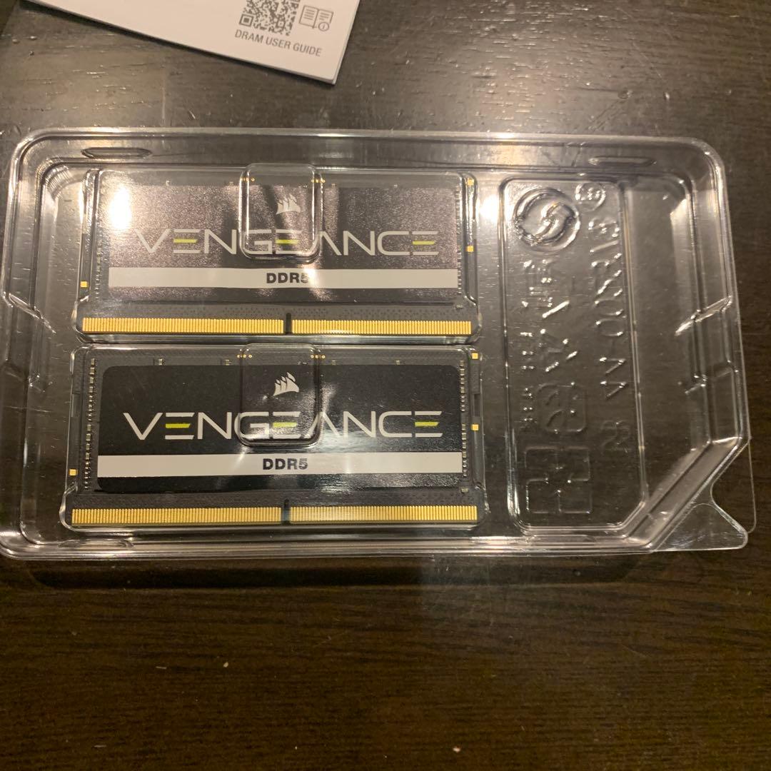 メモリー VENGEANCE DDR5 SODIMM 64GB(32GBx2)
