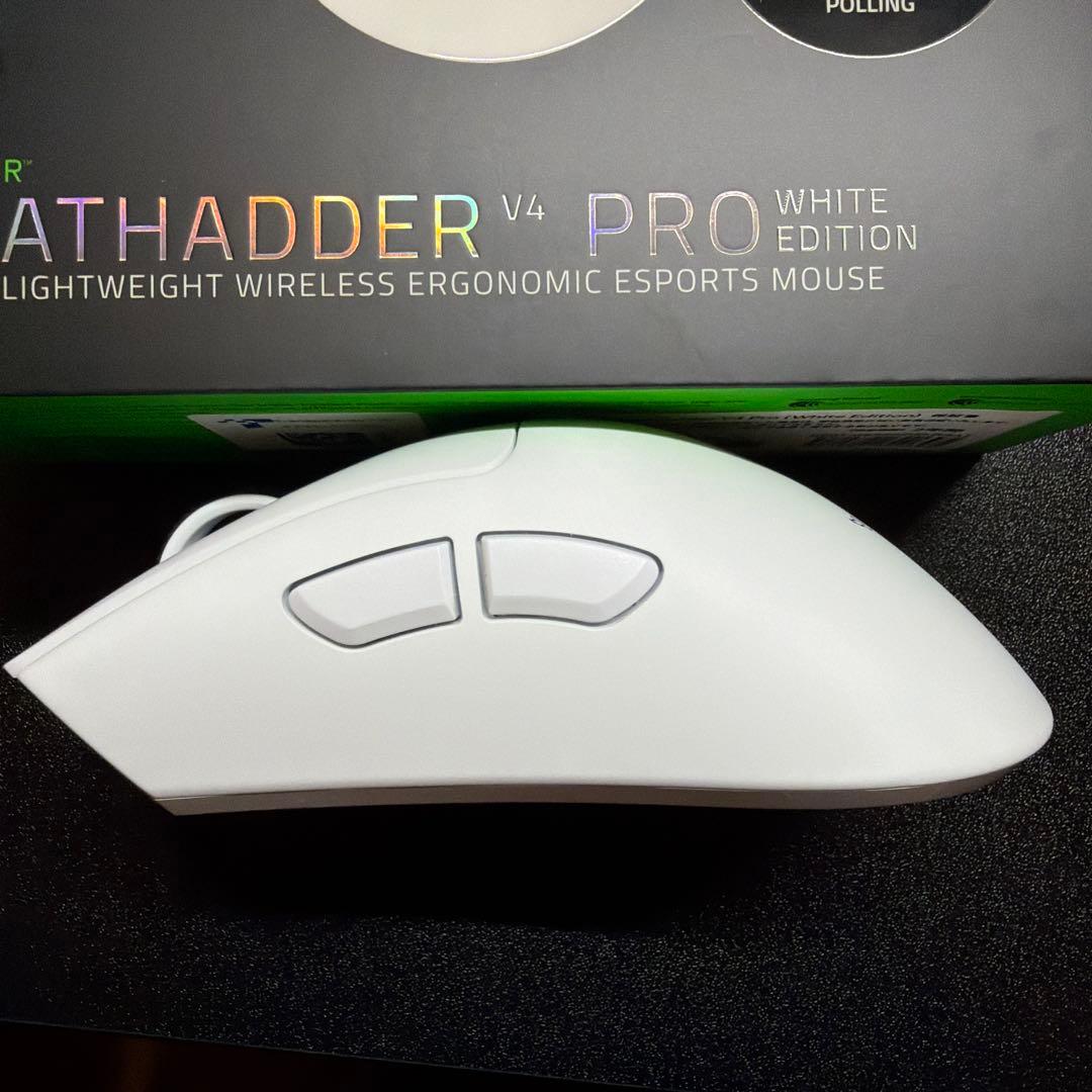 Razer Deathadder V4 Pro White ゲーミングマウス