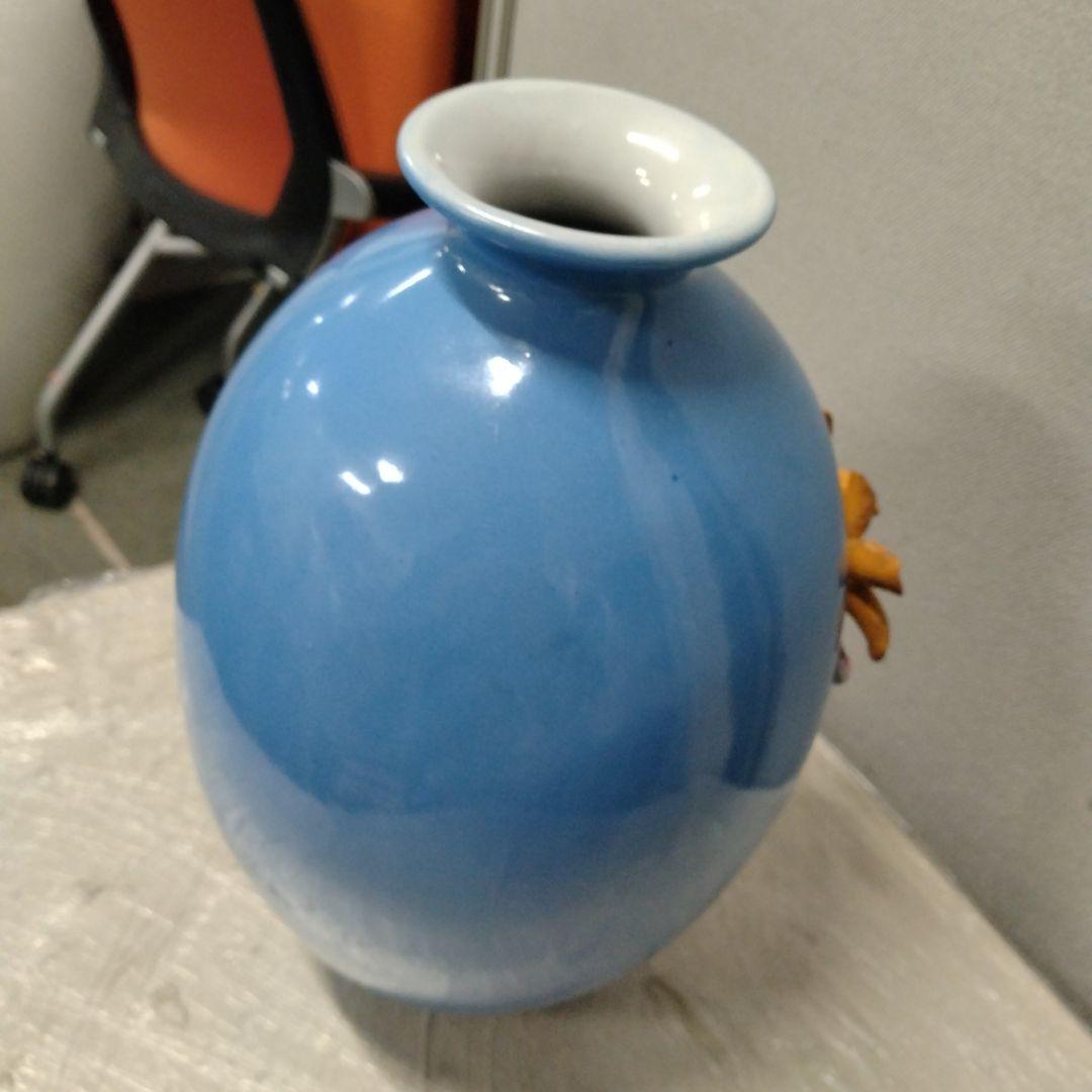 F　花瓶　フラワーベース　オーバルベース　ラン　インテリア　YK