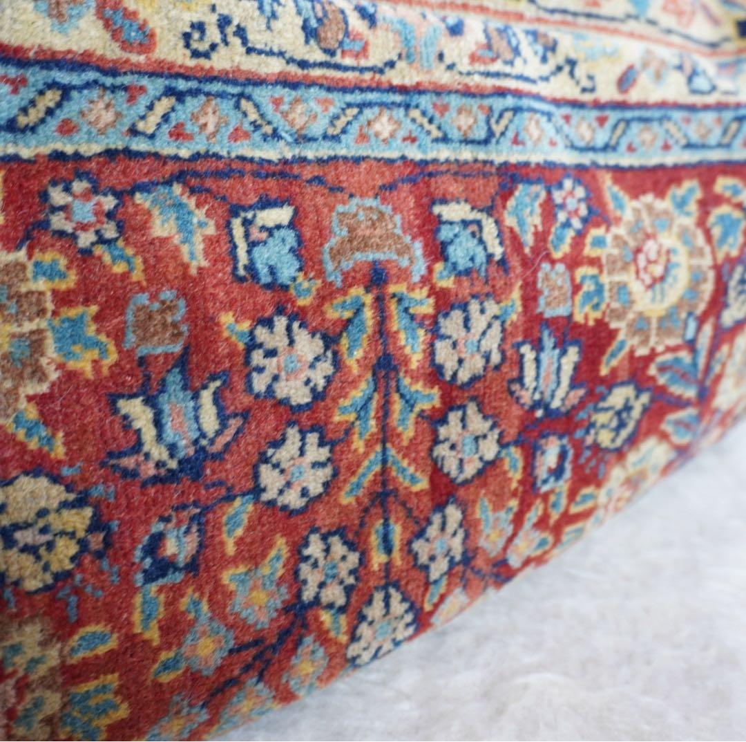 【チクワ】トルコ直輸入　オールドキリム　ヴィンテージラグ　プフ