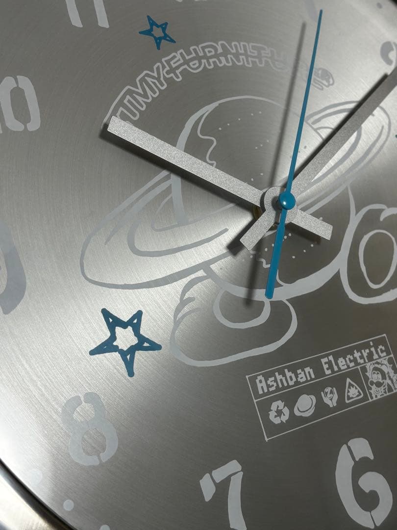 ずっと真夜中でいいのに。 サターン壁掛け時計　箱無し