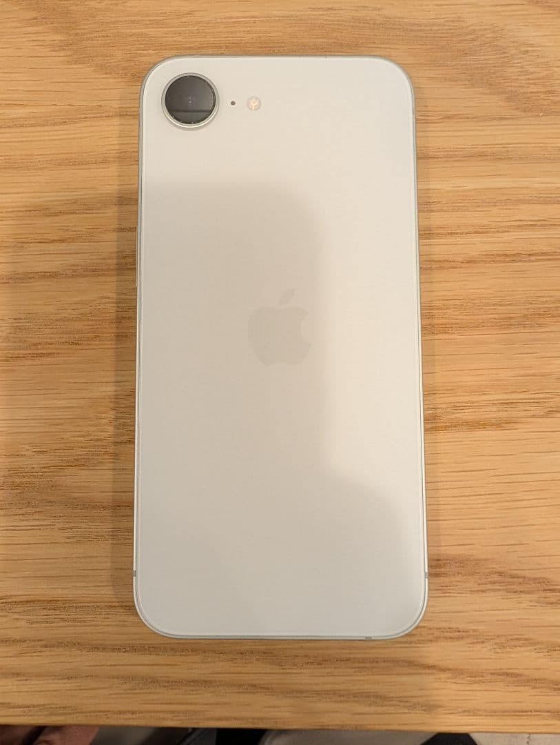 iPhone 16e ホワイト 128GB SIMフリー 箱・説明書あり