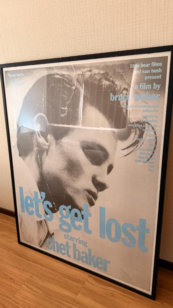 ブルース ウェーバー let's get lost ポスター 96×120 額装