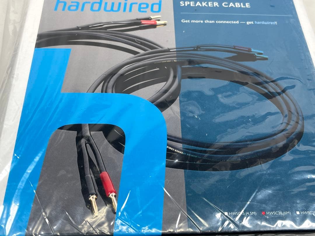 新品 TRANSPARENT スピーカーケーブル 6.0m HW-SC20