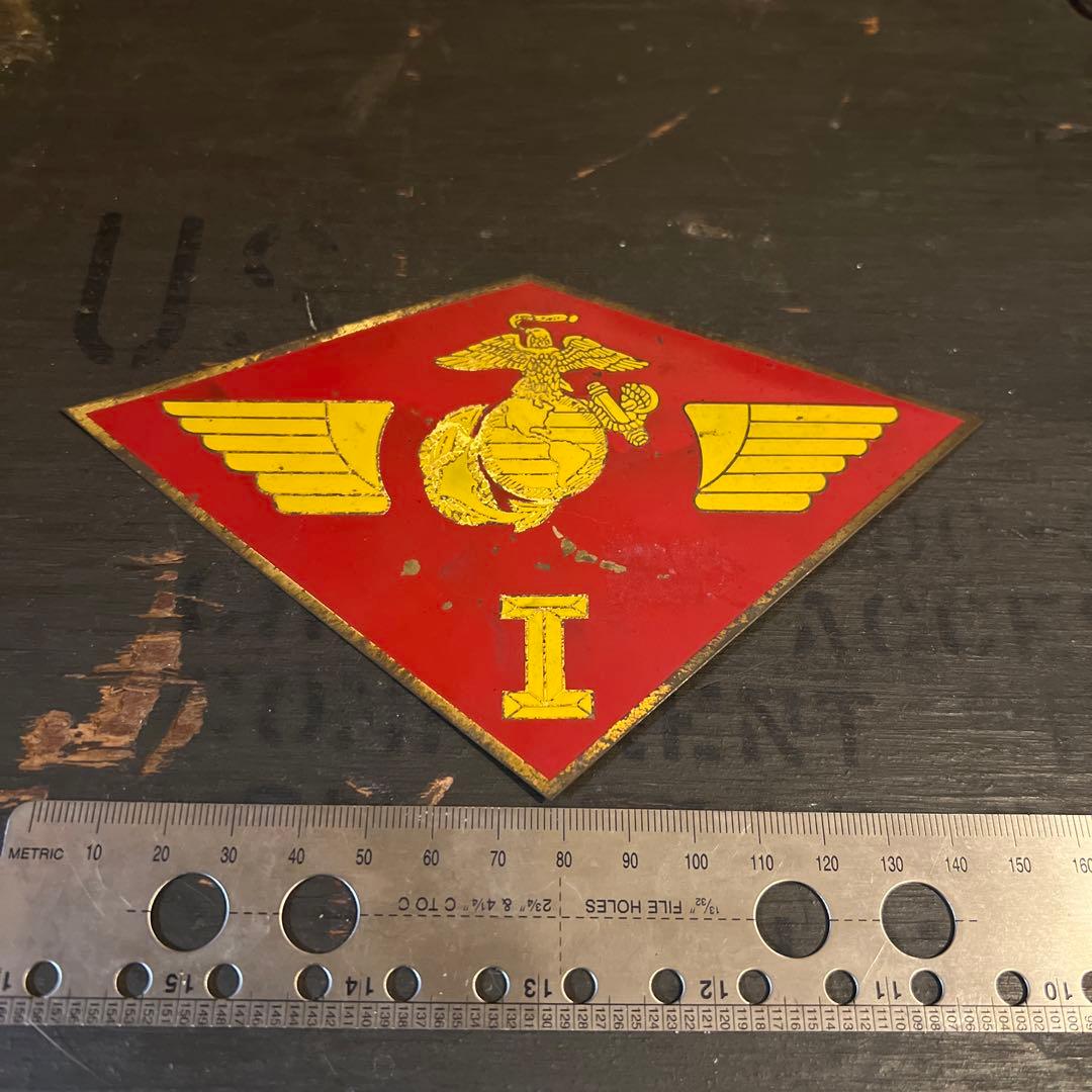 70S 米軍実物　USMC 海兵隊　プレート