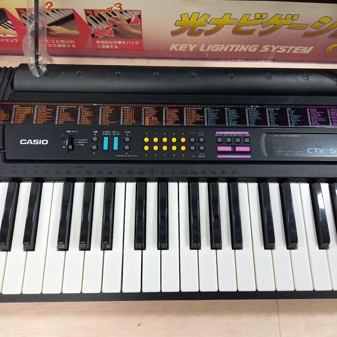 CASIO 61鍵 電子ピアノ キーボード CTK-520L 箱付き カシオ