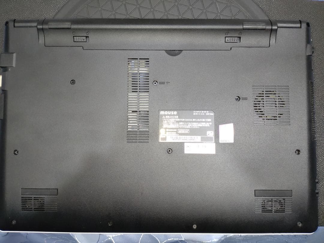 MOUSE 15.6型FHD SSD256GB RAM8GB 最新office