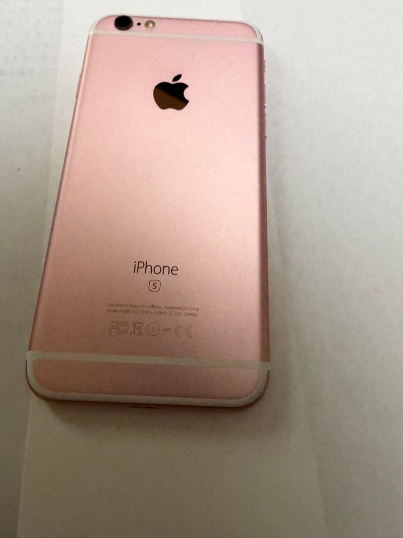 Apple iPhone 6s ローズゴールド【バッテリー83%】