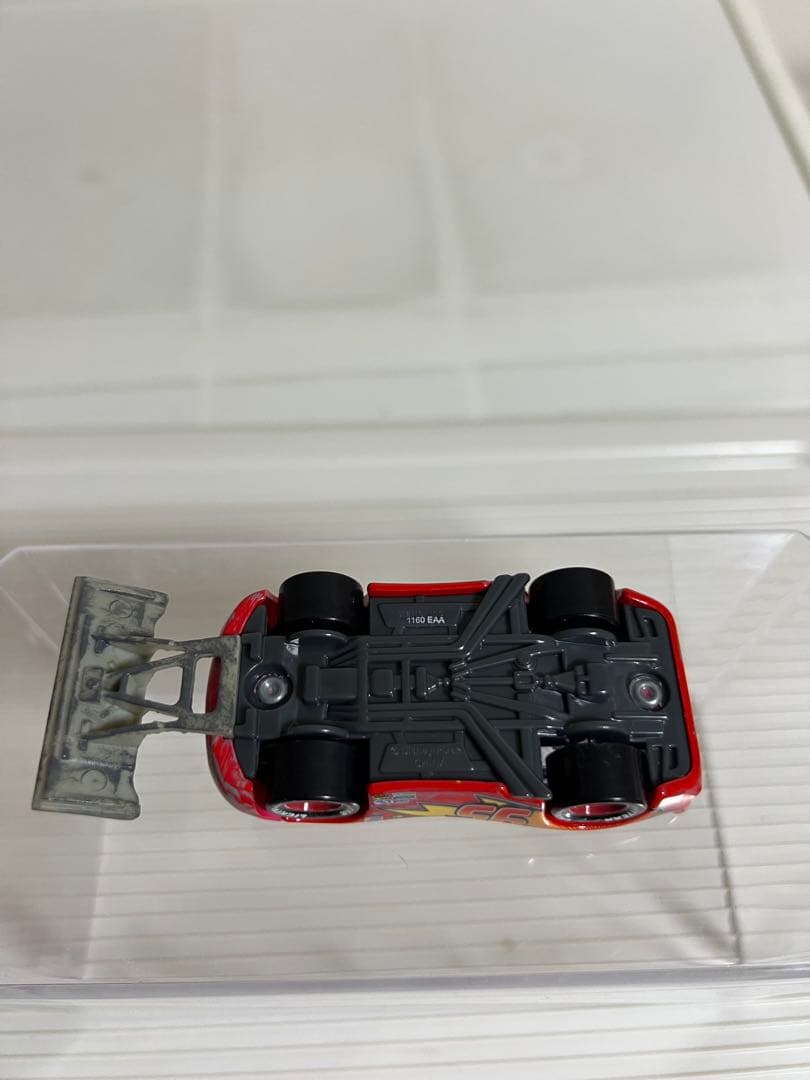 カーズ、マテル、ライトニングマックイーン、ショベル、サボテン 、ミニカー