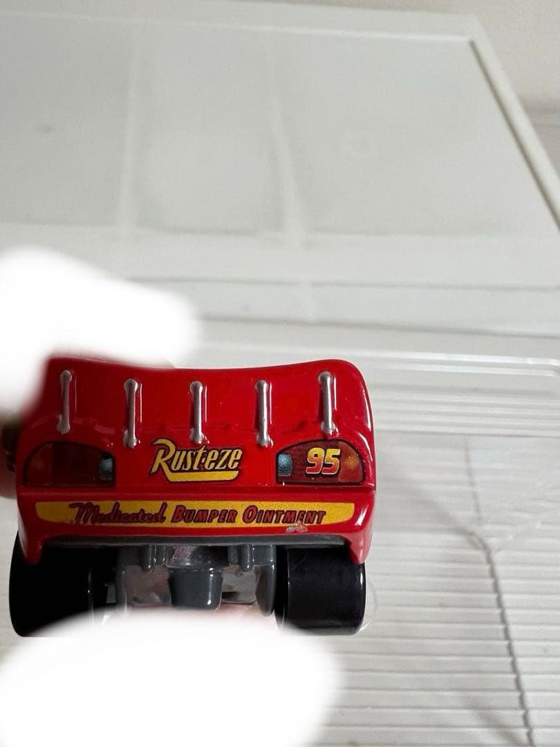 カーズ、マテル、ライトニングマックイーン、ショベル、サボテン 、ミニカー