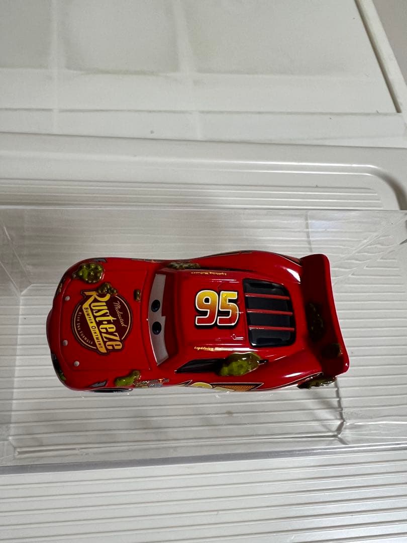 カーズ、マテル、ライトニングマックイーン、ショベル、サボテン 、ミニカー