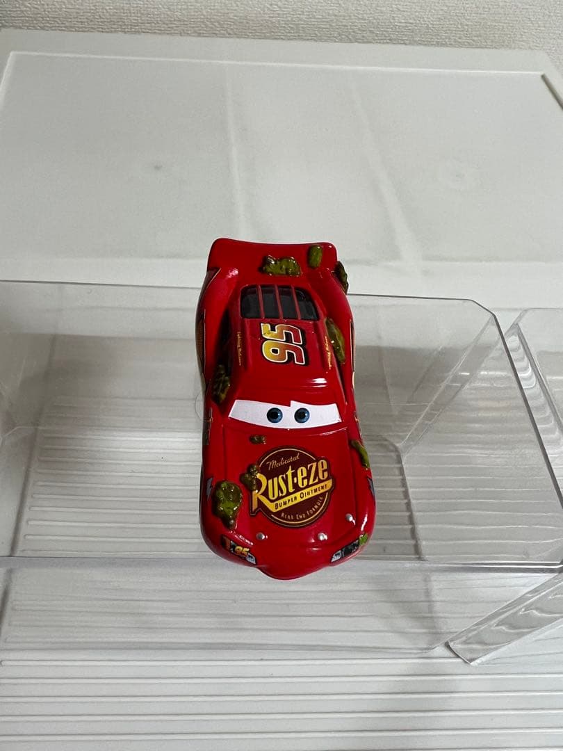 カーズ、マテル、ライトニングマックイーン、ショベル、サボテン 、ミニカー
