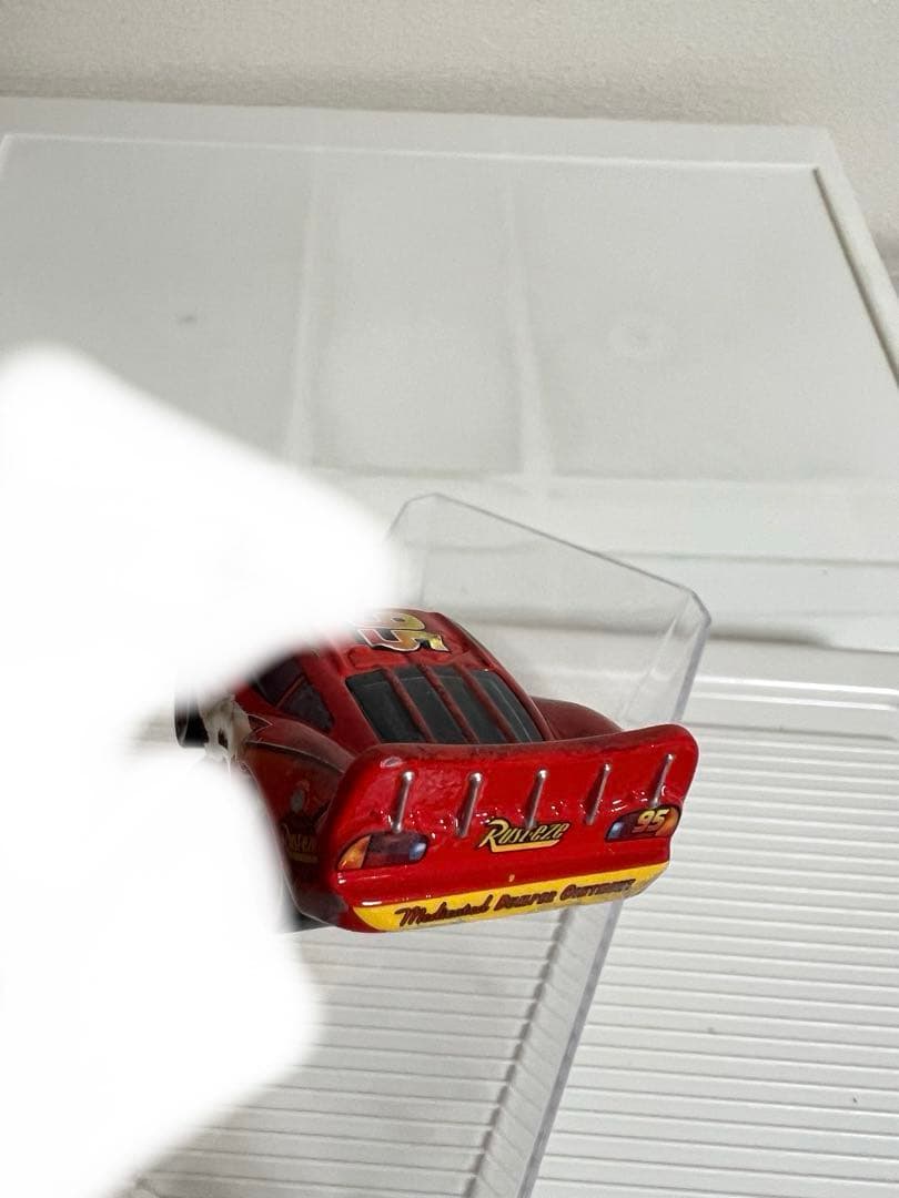 カーズ、マテル、ライトニングマックイーン、ショベル、サボテン 、ミニカー