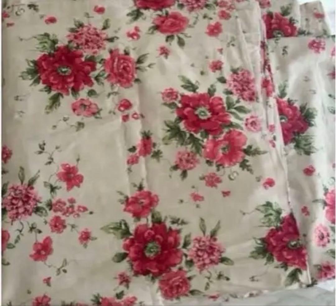 ローラアシュレイ✿デュペカバー(ダブル)&ピロケース50×70 ミルナー