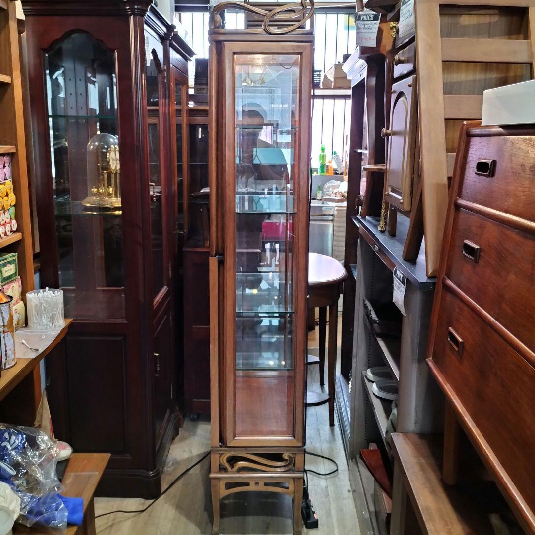 M●aara(非常時）専用送料込希少☞イギリス製☜アンティーク無垢キュリオケース