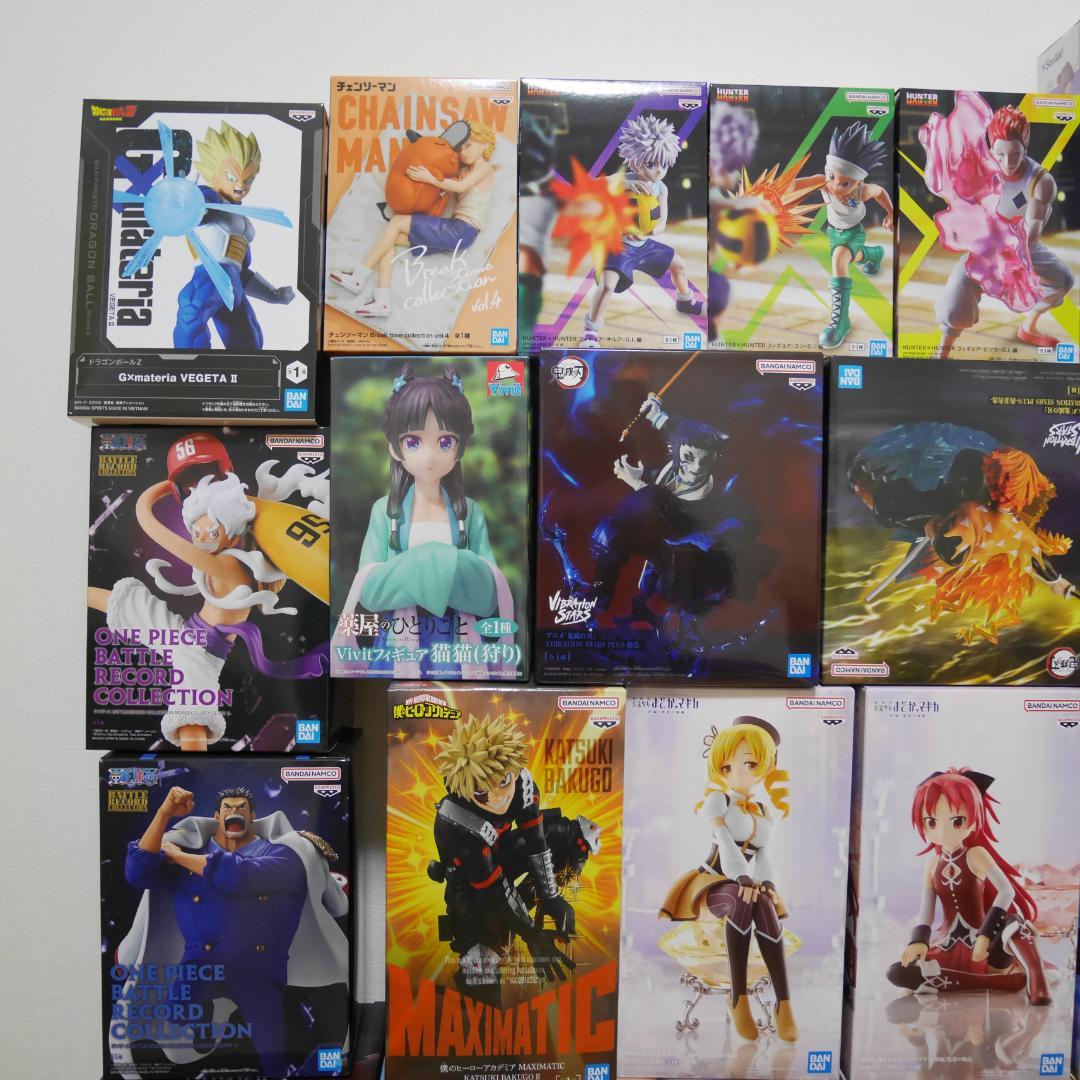 プライズフィギュアまとめ売り②、チェンソーマン、ハンターハンター、鬼滅の刃他
