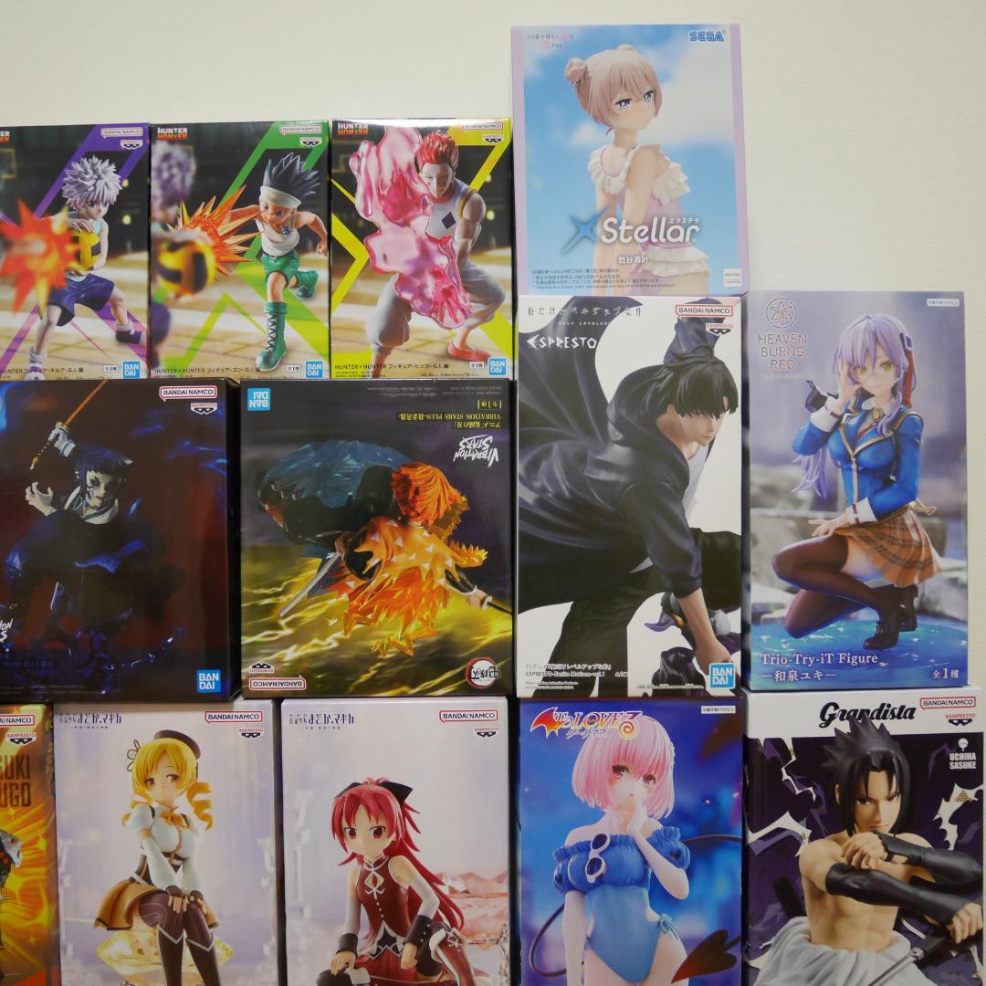 プライズフィギュアまとめ売り②、チェンソーマン、ハンターハンター、鬼滅の刃他