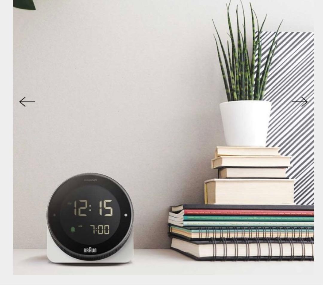 BRAUN BC24B コンランショップ　ブラウン 時計 デジタル