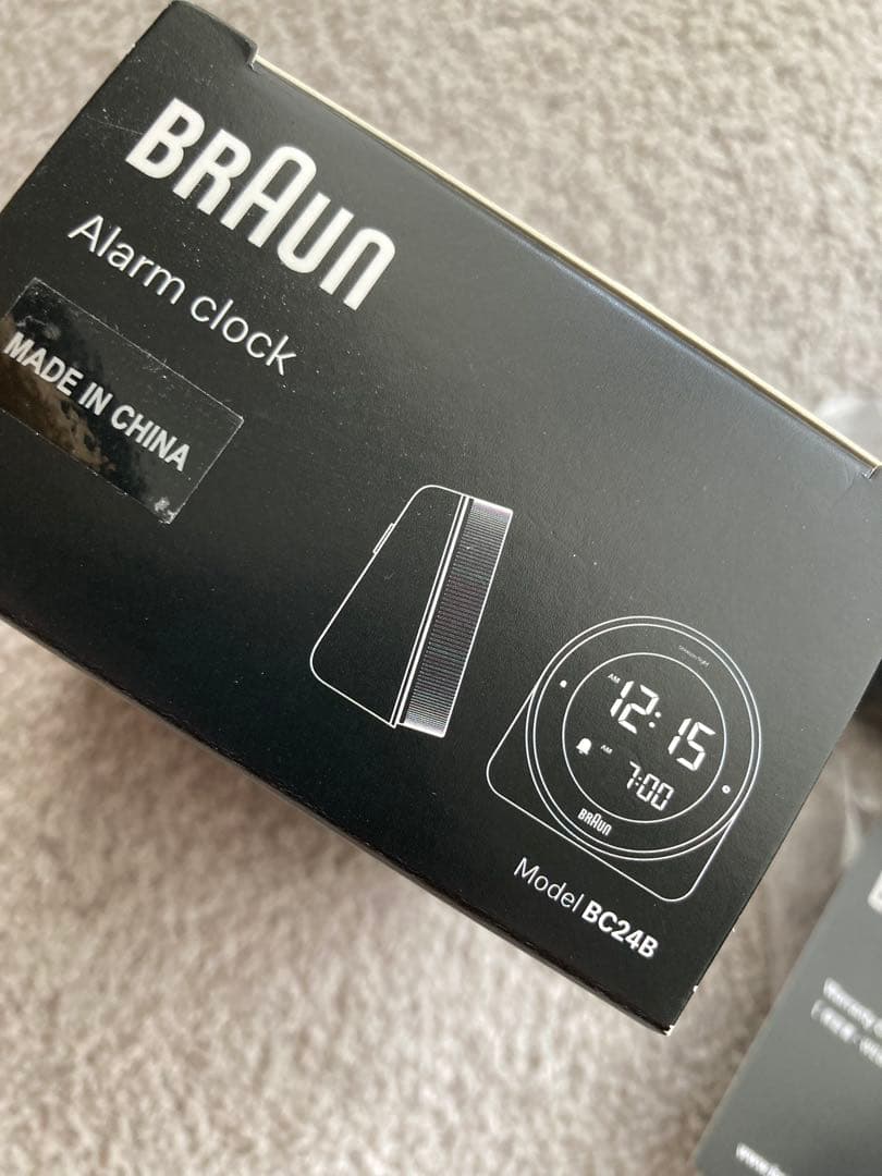 BRAUN BC24B コンランショップ　ブラウン 時計 デジタル