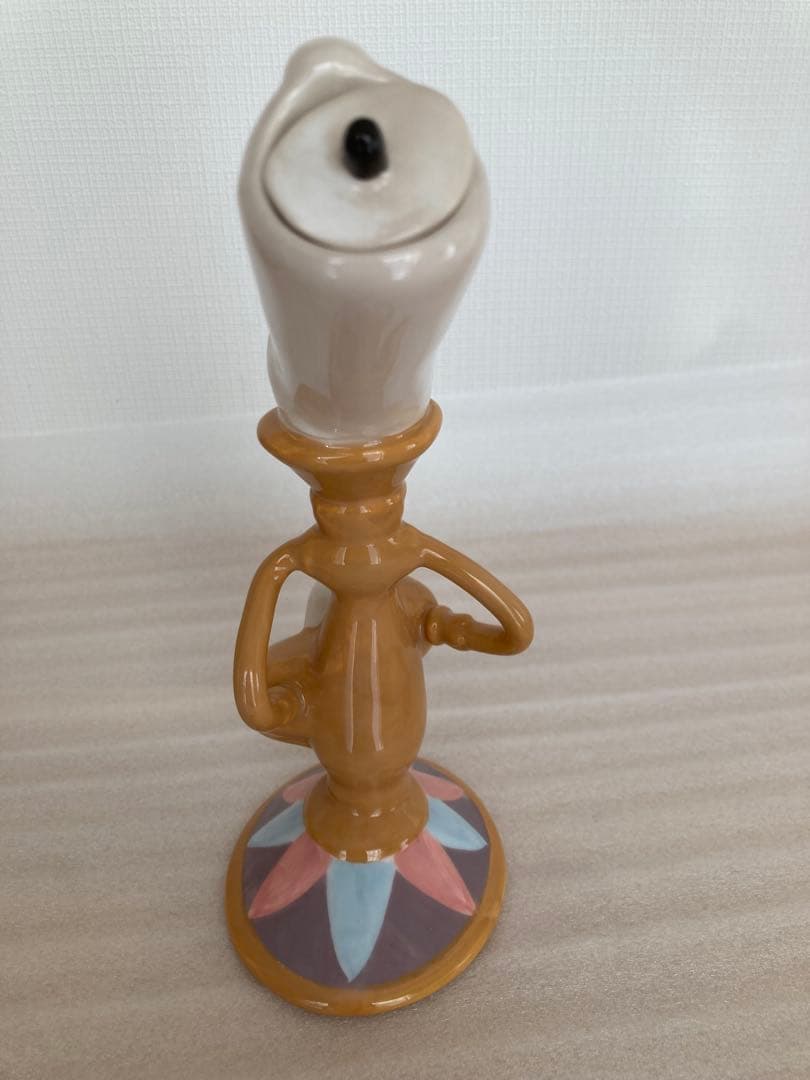 美女と野獣 10周年 ティーセット 陶器フィギュアリン 5点セット（箱付き）