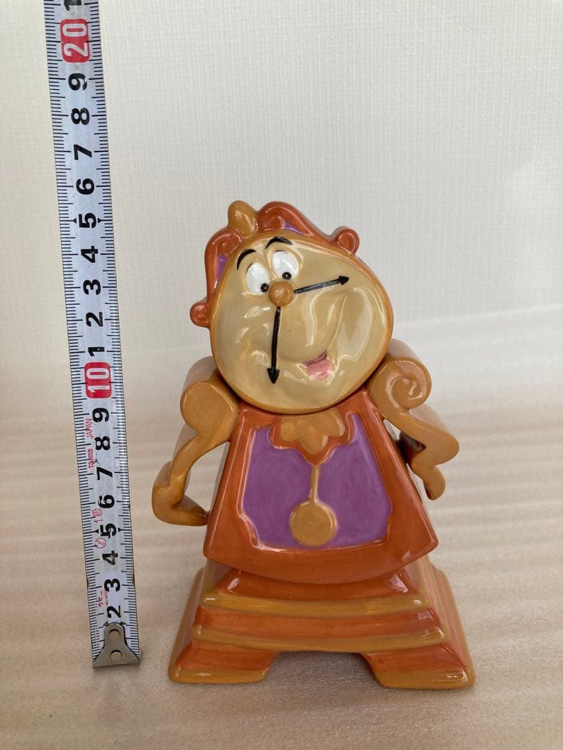 美女と野獣 10周年 ティーセット 陶器フィギュアリン 5点セット（箱付き）