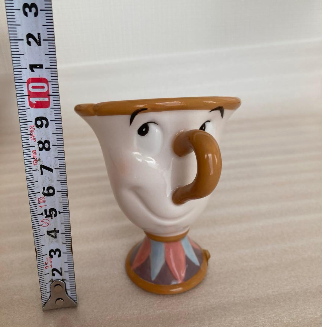 美女と野獣 10周年 ティーセット 陶器フィギュアリン 5点セット（箱付き）