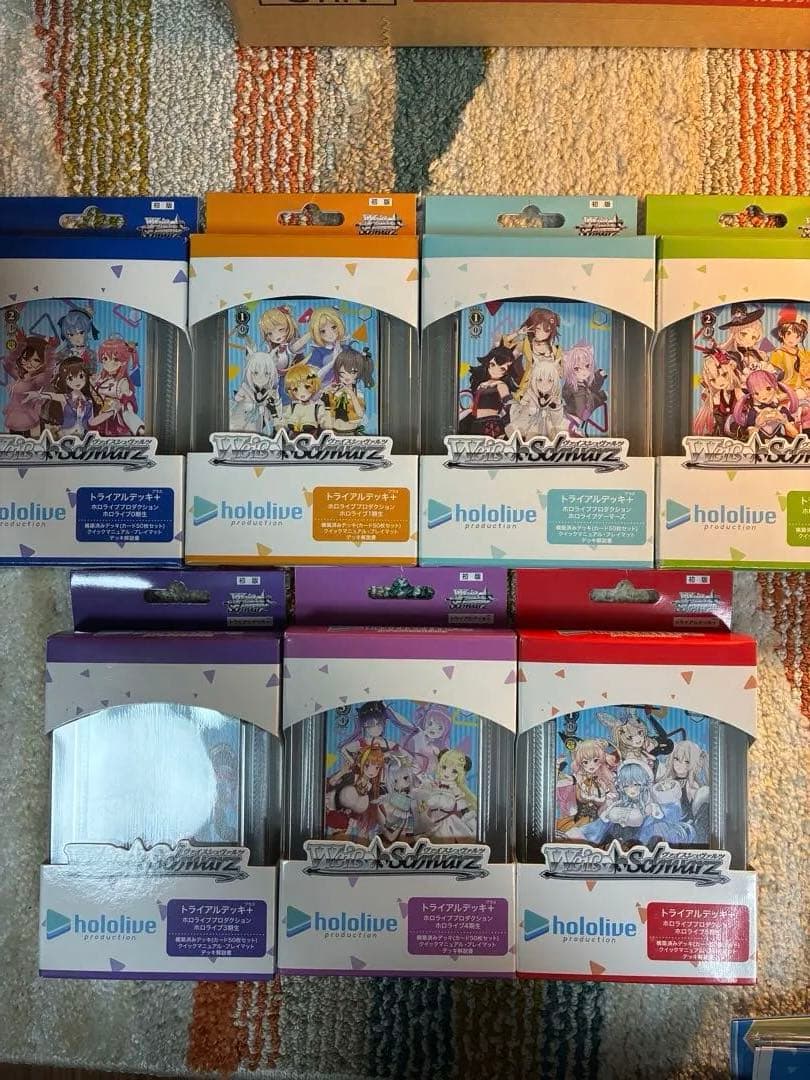 ホロライブ ヴァイスシュバルツ　リバース　まとめ売り　引退品　ノーマル　レア